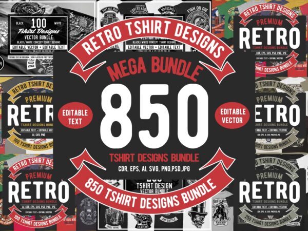 T shirt design and font bundles with extended license buy t shirt designs