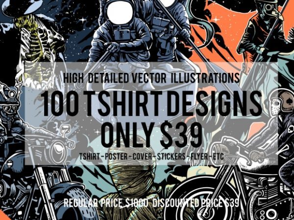 T shirt design and font bundles with extended license buy t shirt designs