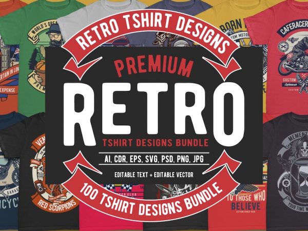 T shirt design and font bundles with extended license buy t shirt designs