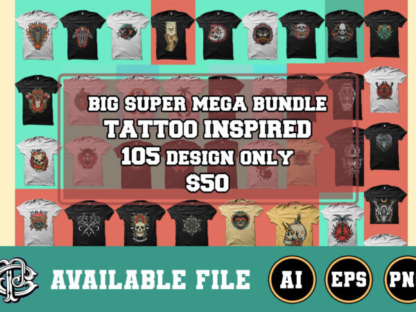 T shirt design and font bundles with extended license buy t shirt designs