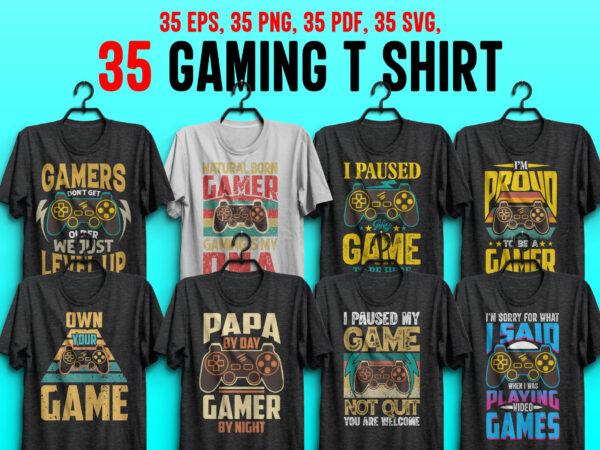 35 gaming t shirt design bundle, Gaming t shirt design, Gaming t shirt ...