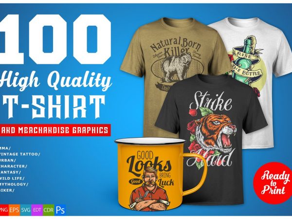 T shirt design and font bundles with extended license buy t shirt designs