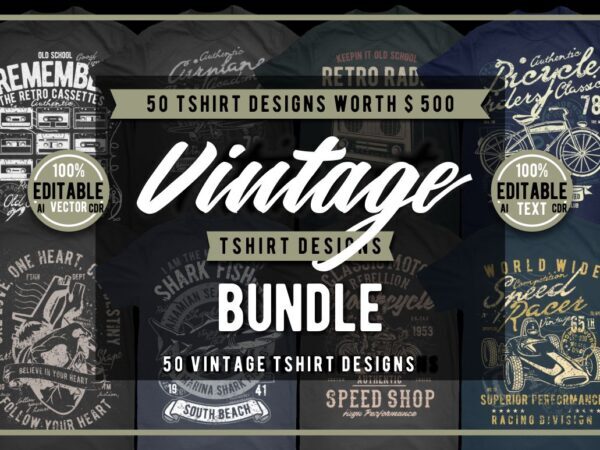 T shirt design and font bundles with extended license buy t shirt designs