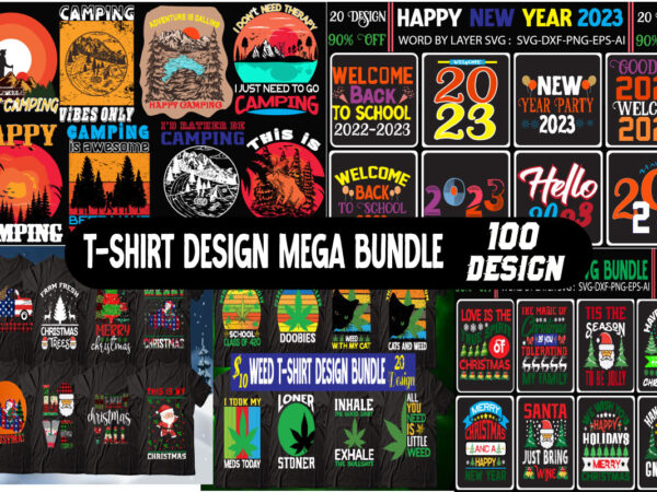 T shirt design and font bundles with extended license buy t shirt designs