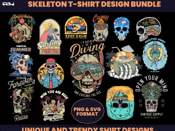 T shirt design and font bundles with extended license buy t shirt designs