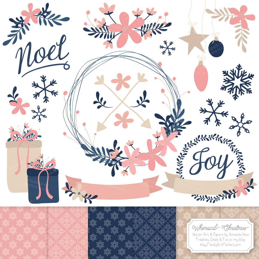 NavyBlushChristmasFlowers_package-1