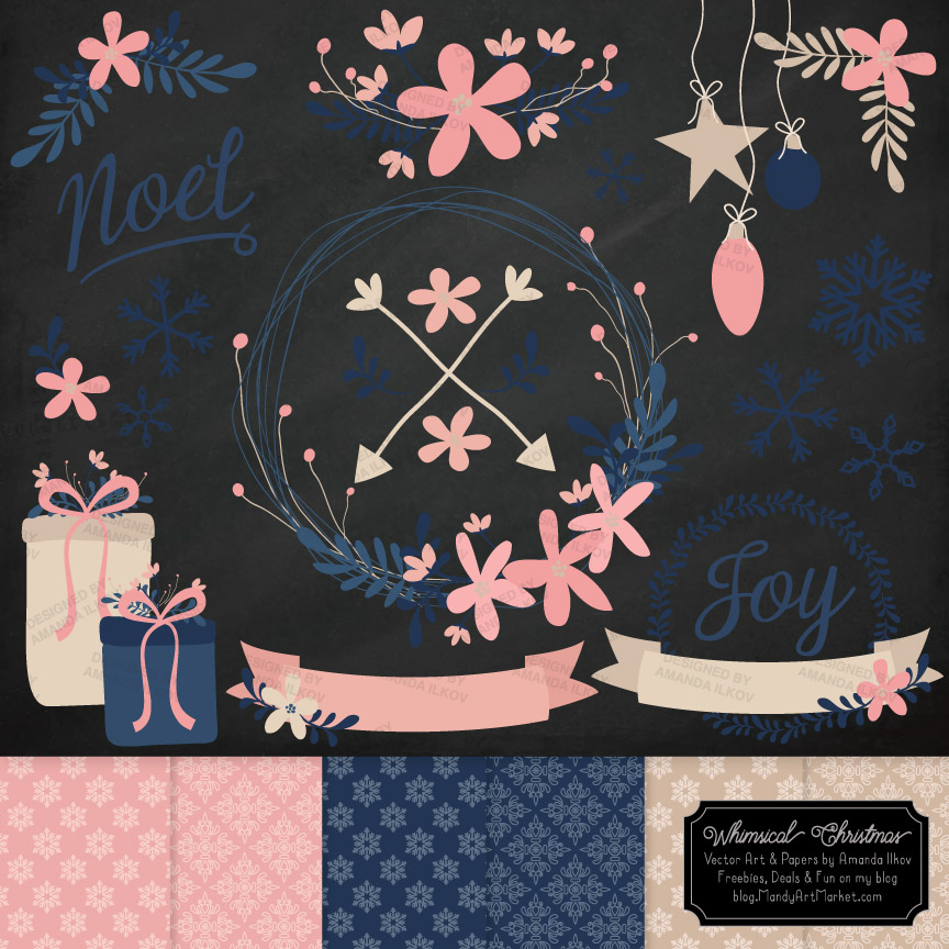 NavyBlushChristmasFlowers_package-2