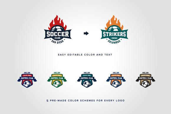 Sports Logos Soccer4