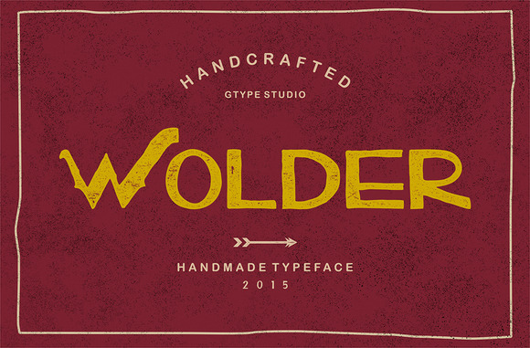 Wolder Typeface1