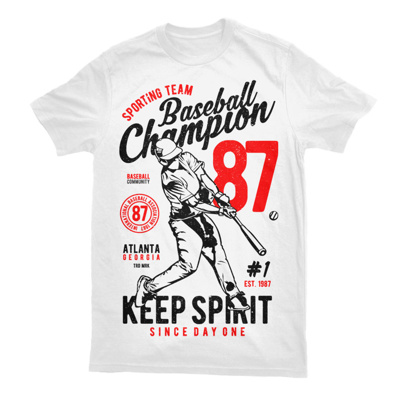 Baseball Champion Tshirt