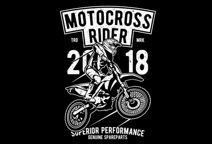 Motocross PNG Designs for T Shirt & Merch