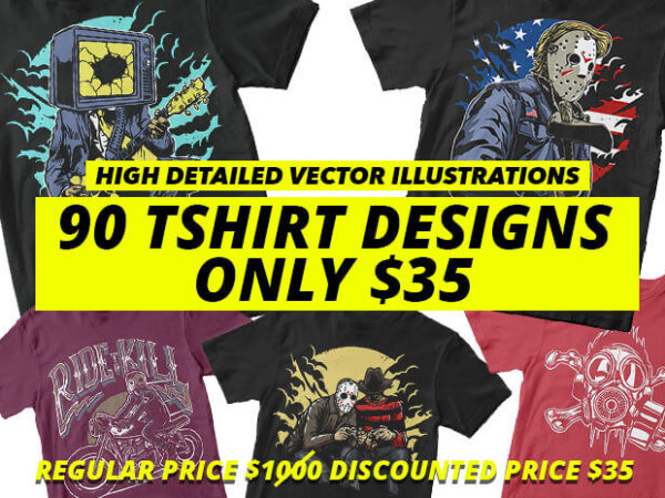 T shirt design and font bundles with extended license buy t shirt designs