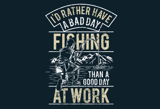 Fishing T shirt Design - Thefancydeal