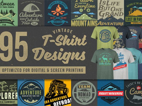 T shirt design and font bundles with extended license buy t shirt designs