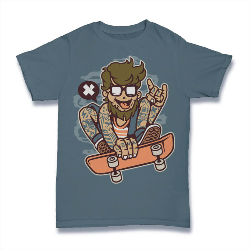 Cartoon T Shirt Design ~ 100 Cartoon Vector T-shirt Designs | Bodksawasusa