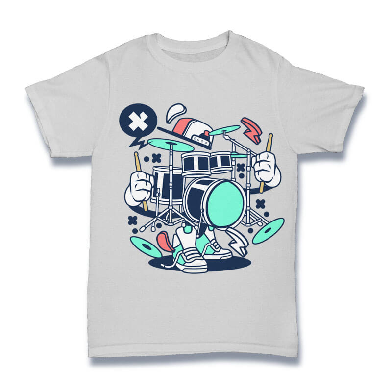 100 Cartoon Vector T-shirt Designs - Thefancydeal