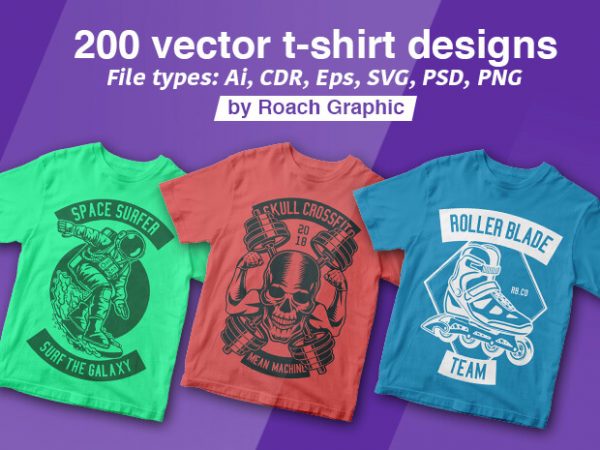 T shirt design and font bundles with extended license buy t shirt designs