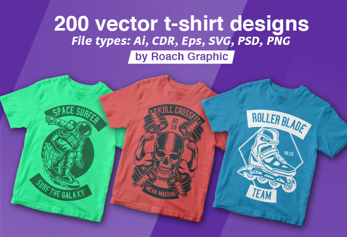 T shirt design and font bundles with extended license buy t shirt designs